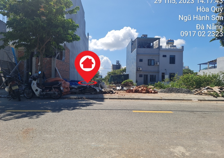 B2-100 lô 99 khu Nam Hòa Xuân gần trục Minh Mạng