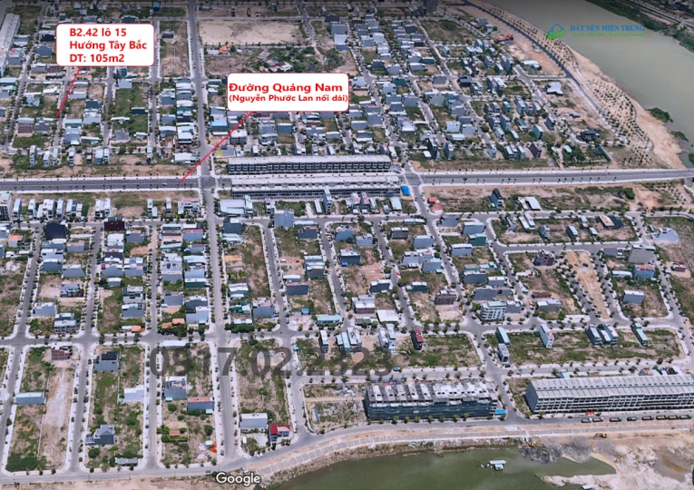 Bán lô đất B2.42 Lô 14 Khu đô thị sinh thái Nam Hòa Xuân giá rẻ