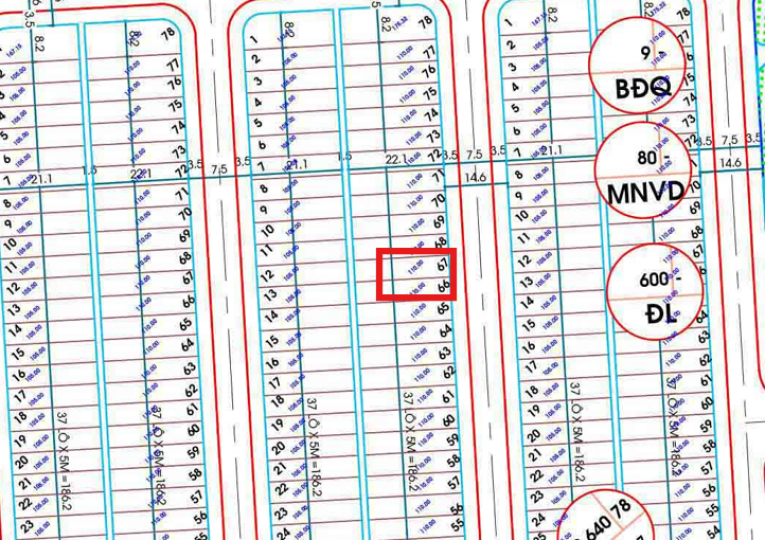 Cặp B2-48 lô 66 67 | Khu đô thị sinh thái Nam Hòa Xuân