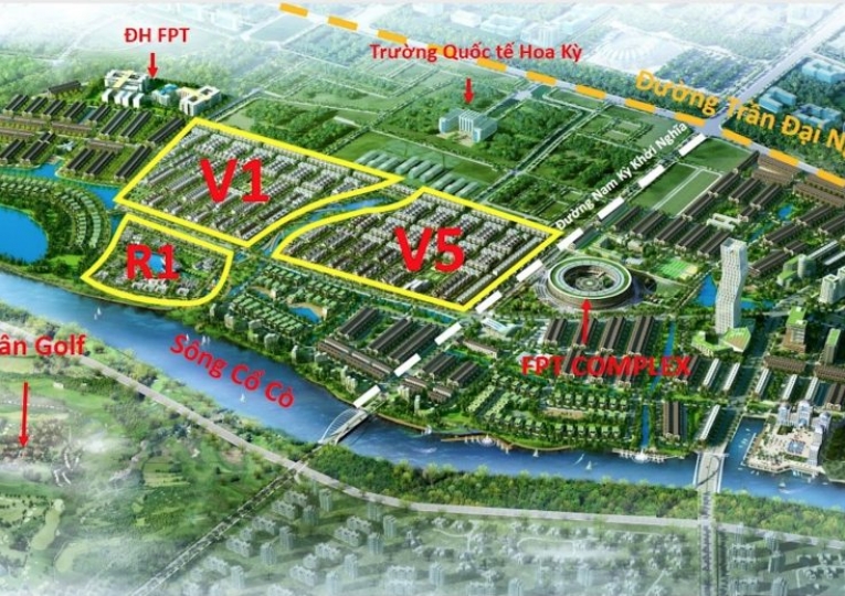 Khu đô thị FPT City cặp B2.30 lô 10,11