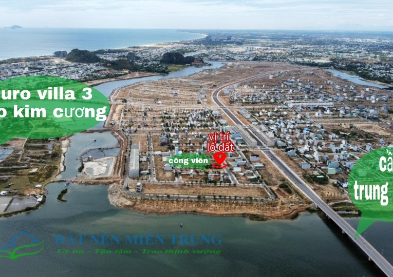 Lô góc B2.27 view công viên điện âm tay trái Cầu Trung Lương