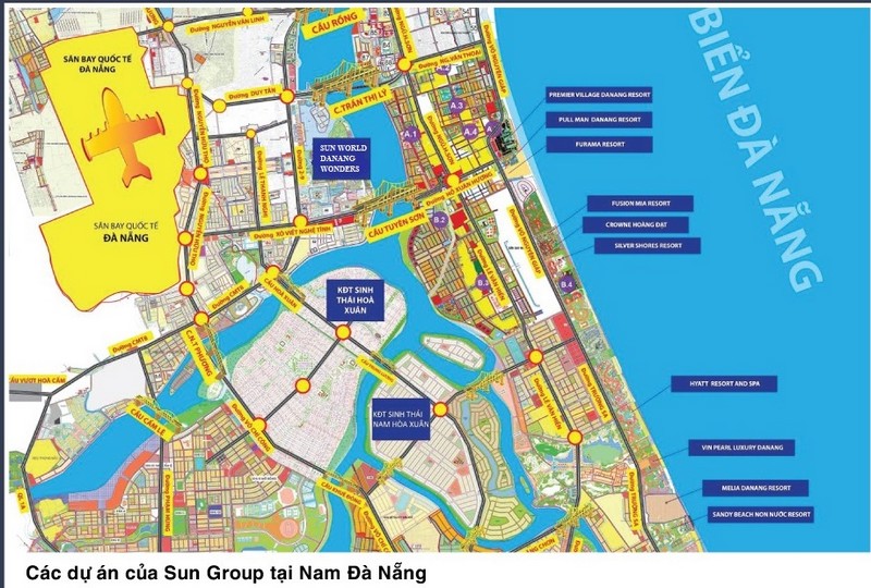dư án sungroup tại nam Đà Nẵng